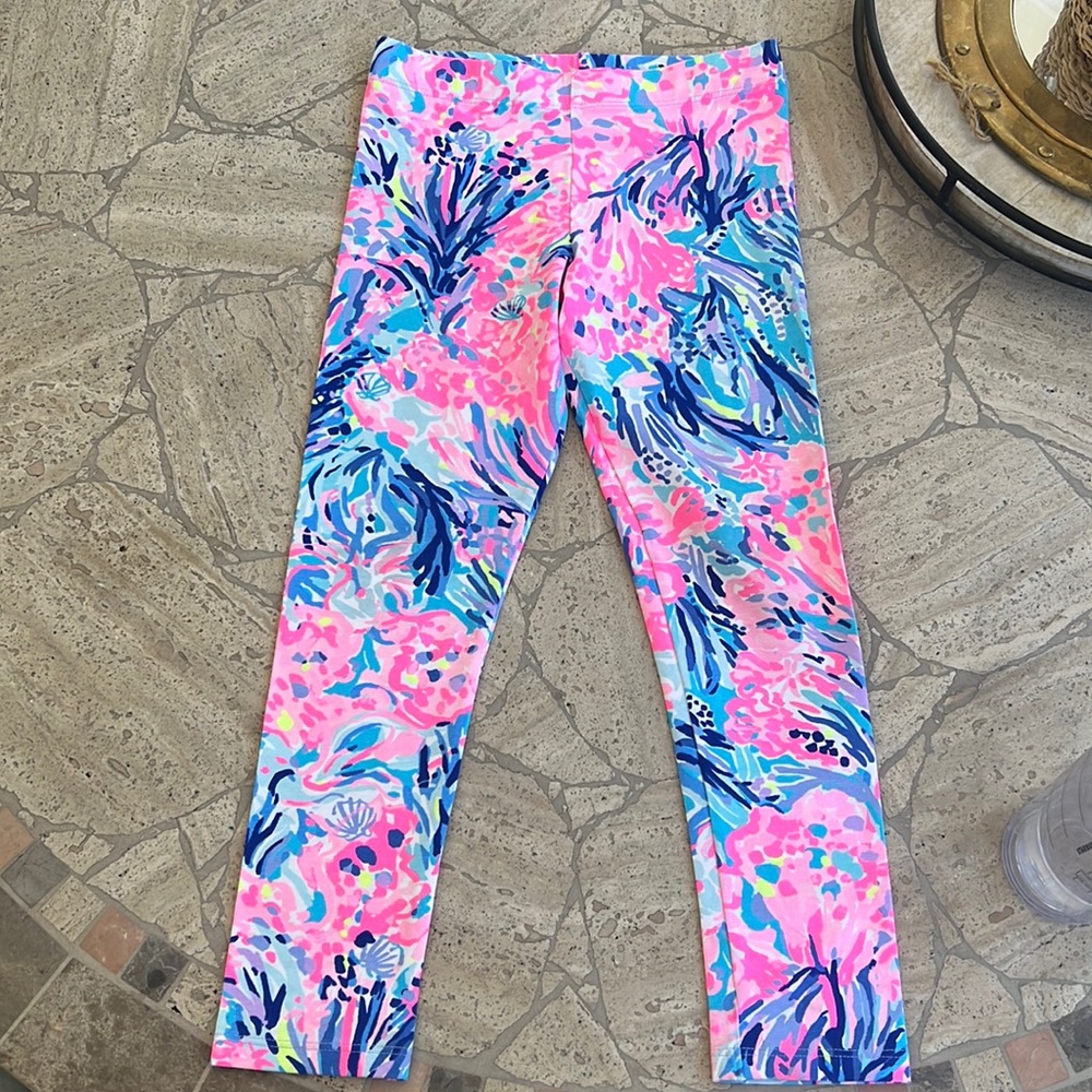 Little girls Lilly Pulitzer leggings